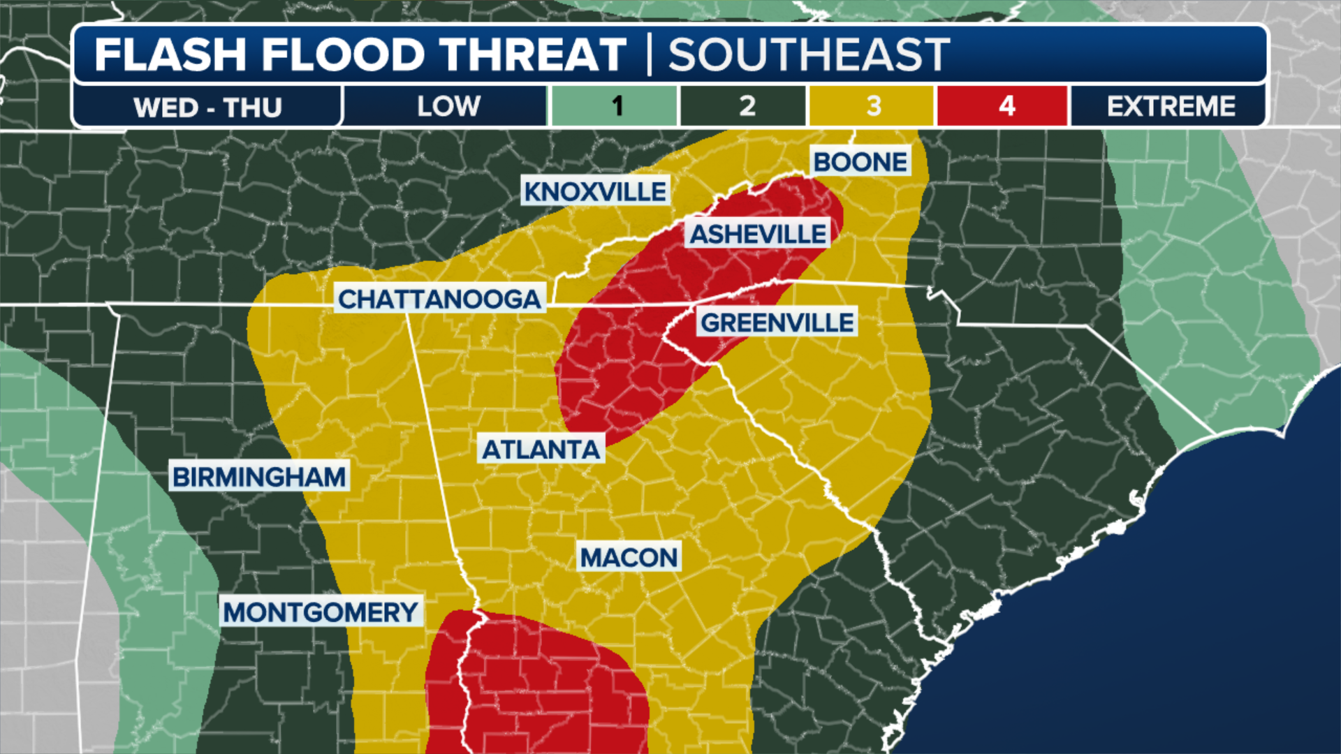 How Helene's tropical moisture ahead of landfall could bring